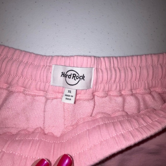 Hard Rock Light Pink Women's Athletic Shorts NWOT - Picture 4 of 7